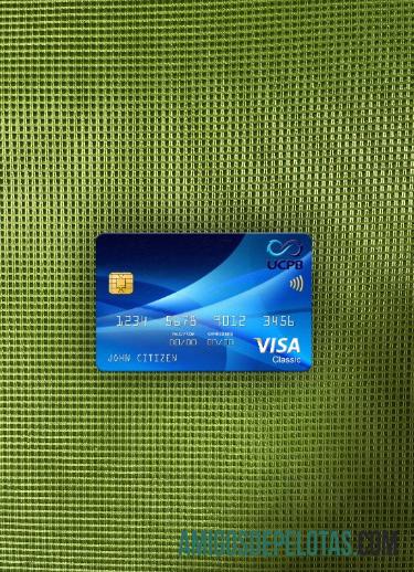 Filipinas The United Coconut Planters Bank (UCPB) Cartão Visa Classic Photolook Front exemplo